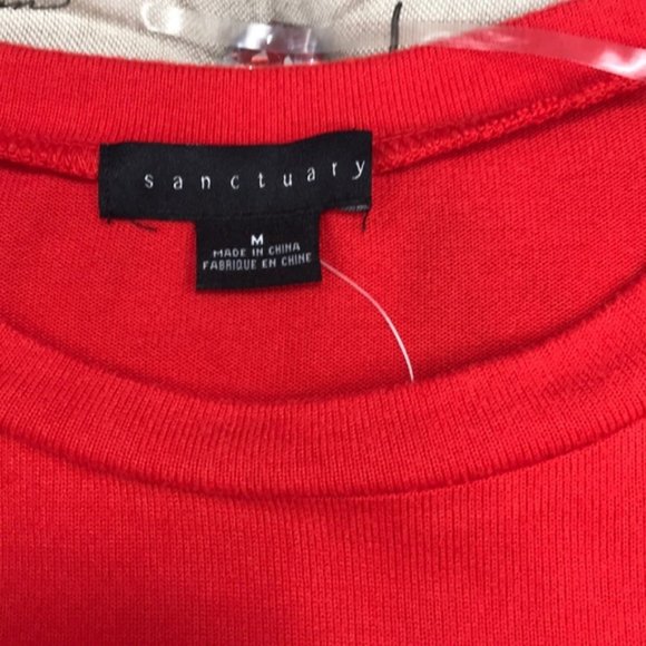 Sanctuary Crew Neck Pocket Pullover Sweatshirt - Picture 3 of 5